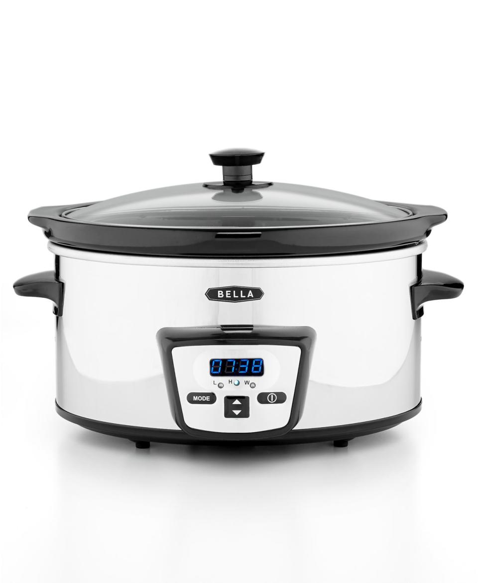 4) Stainless Steel Slow Cooker