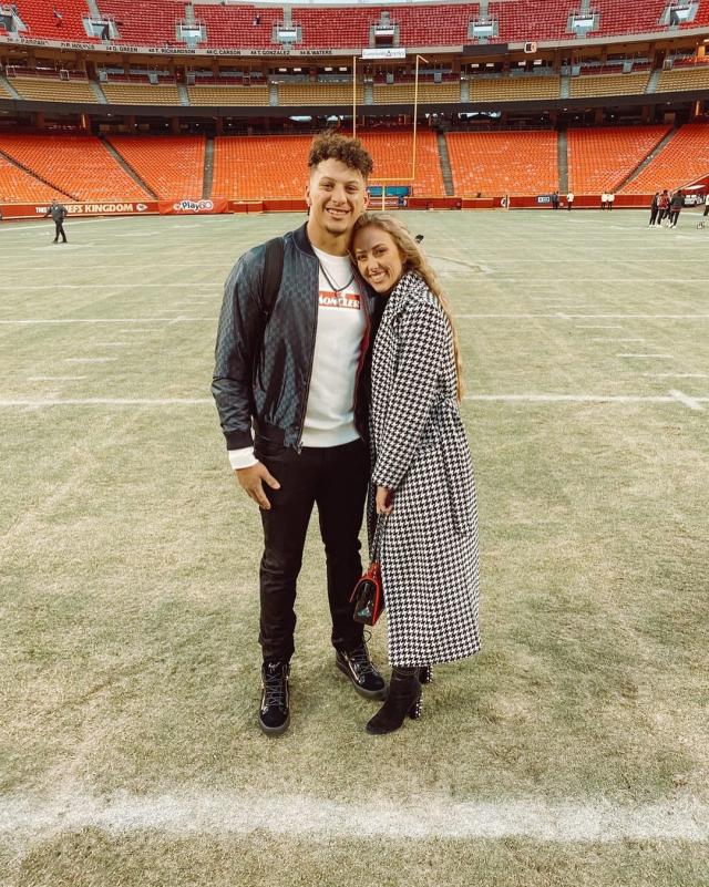 NFL star Patrick Mahomes announces engagement to high school sweetheart  Brittany Matthews -- and the ring is stunning - ABC News