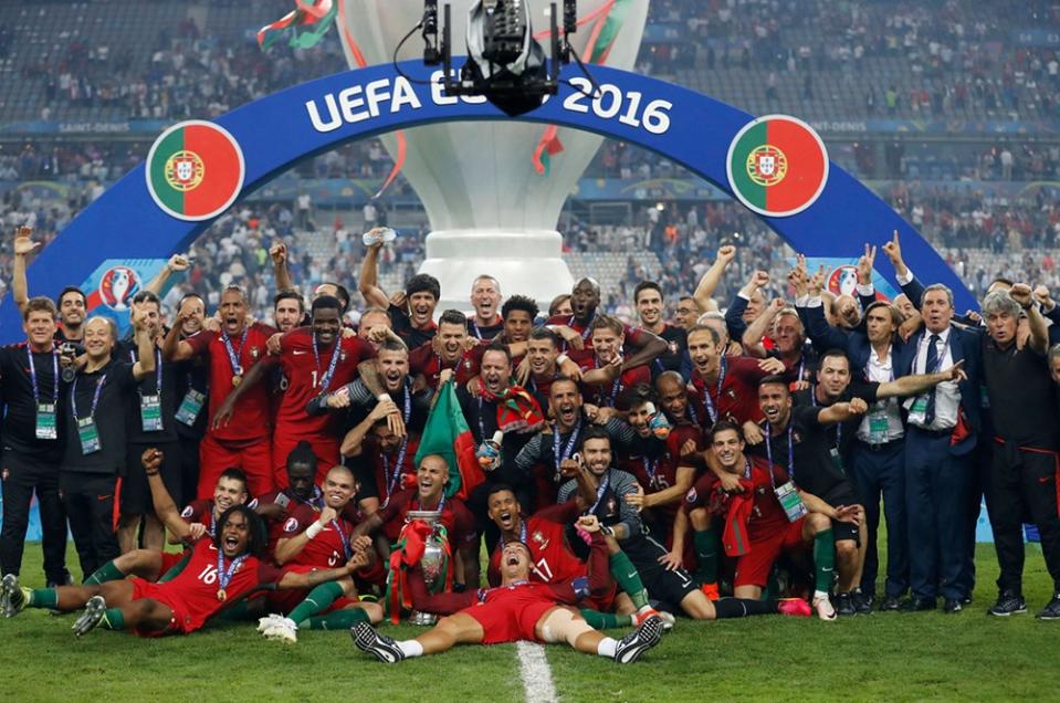 Portugal came out on top four years ago in France as they beat the host nation 1-0. — Reuters pic