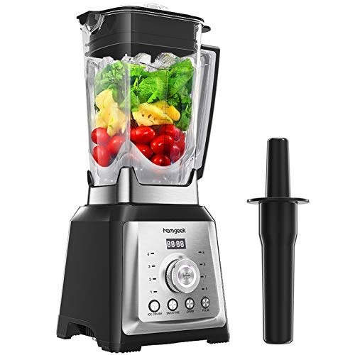 homgeek 1450 Watt Countertop Blender with 70 Oz Tritan Pitcher, Professional High Speed Blender with 8-Speeds Control and 4 Blending Presets for Frozen Fruit, Ice Crushing, Smoothie, Milkshake (Amazon / Amazon)