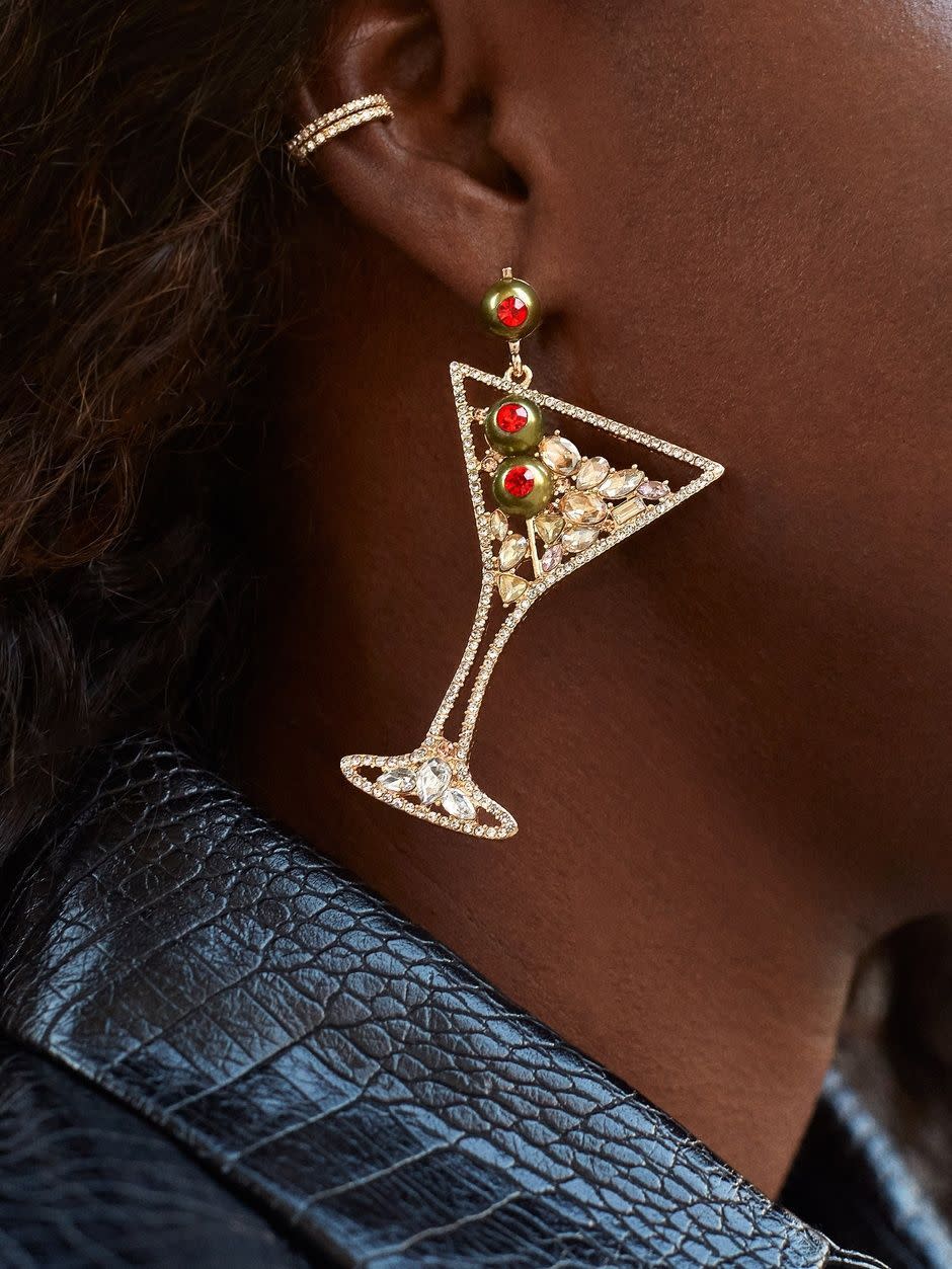 19) Shaken Not Stirred Earrings