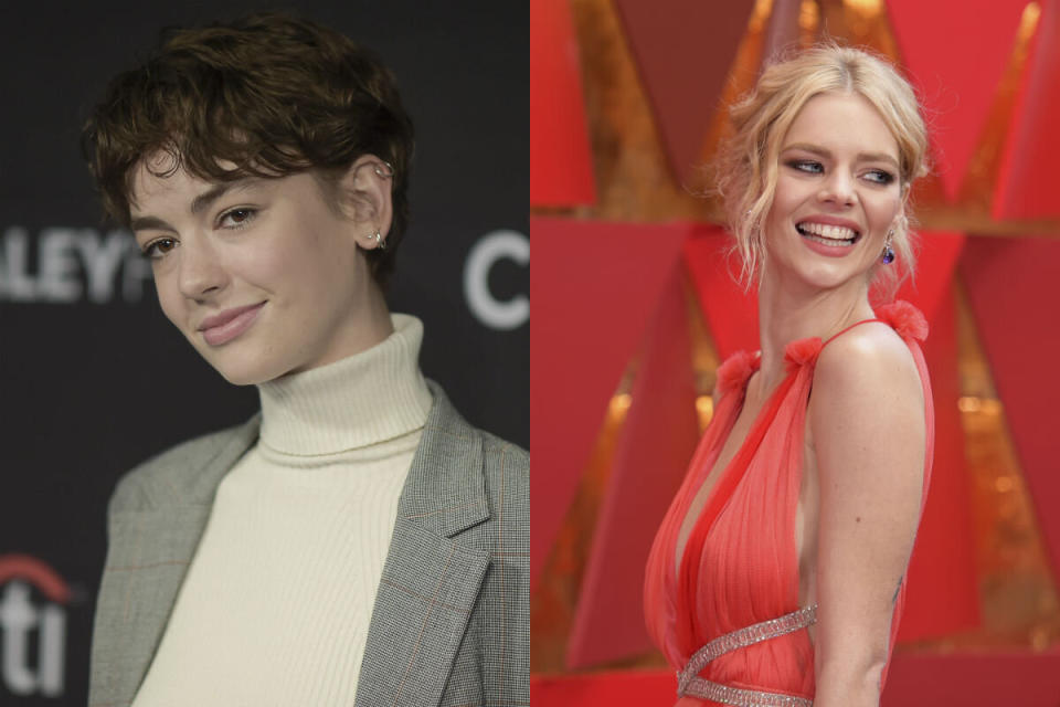 Brigette Lundy-Paine and Samara Weaving (Credit: AP)