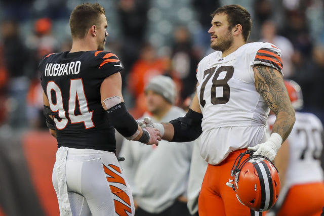 Bengals' Hubbard, teammates try to end 5-game skid vs. Browns: 'We