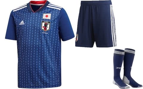 Japan 2018 World Cup home kit - Credit: Adidas