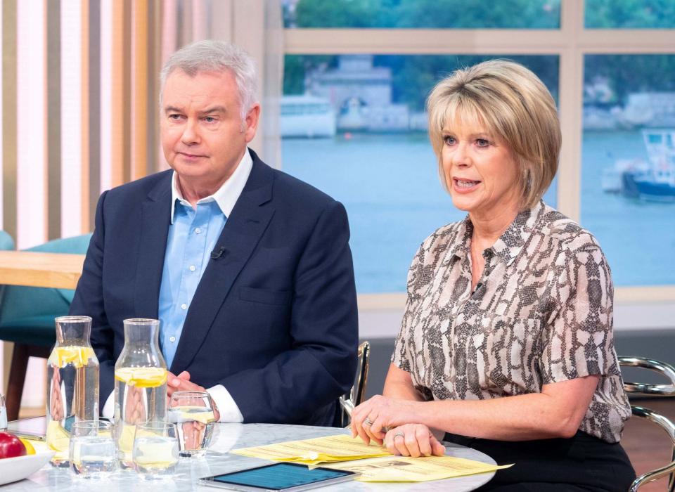 Eamonn Holmes shared an emotional tribute to Ruth Langsford’s sister Julia as he thanked fans for their “kindness and compassion” following her death.The TV presenter fought back tears last week as he addressed the loss of his sister-in-law live on This Morning.“I just wanted to say, if I haven’t done so directly, Thank u [sic] for your kindness and compassion towards Ruth and the loss of her sister Julia,” Holmes wrote on Twitter.“We both loved and cared for Julia with all our hearts and will miss her forever. Your love and kind words have been a great help. Thank you.”> I just wanted to say , if I haven't done so directly,Thank u for your kindness and compassion towards Ruth and the loss of her sister Julia. We both loved and cared for Julia with all our hearts and will miss her forever. Your love and kind words have been a great help.Thank you> > — Eamonn Holmes (@EamonnHolmes) > > June 24, 2019Langsford confirmed last week that her older sister had passed away after a “long illness” and told fans that she would be “taking time to grieve.”Posting a smiling photo of her with her arm around Julia on Instagram, she wrote: “My lovely Sis Julia has sadly died after a very long illness. My heart is completely broken.“She was the kindest and most gentle soul and I will miss her forever. As I am sure you will appreciate I need to take time to grieve with my family. Thank you for your understanding.”Rylan Clark-Neal stood in for Langsford on Friday’s edition of This Morning and supported Holmes as he choked up while referencing their recent loss.“You may be aware of the terrible bereavement Ruth had yesterday,” he told viewers before reading out his wife’s social media message, eventually struggling to make it through the post.He later thanked Clark-Neal for stepping in at the last minute, telling viewers: “Nobody understands more than Rylan, he has been a great comfort to Ruth and a great help.”