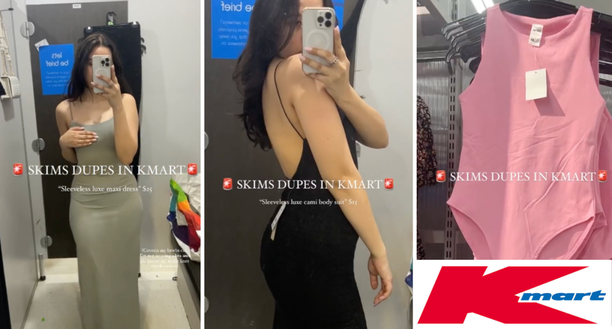 People are losing their minds over this Skims dupe from Kmart