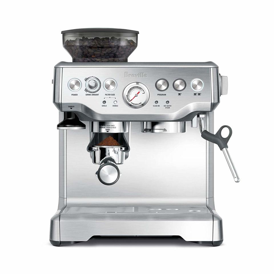 Breville Barista Espresso Machine. (Photo: Amazon)