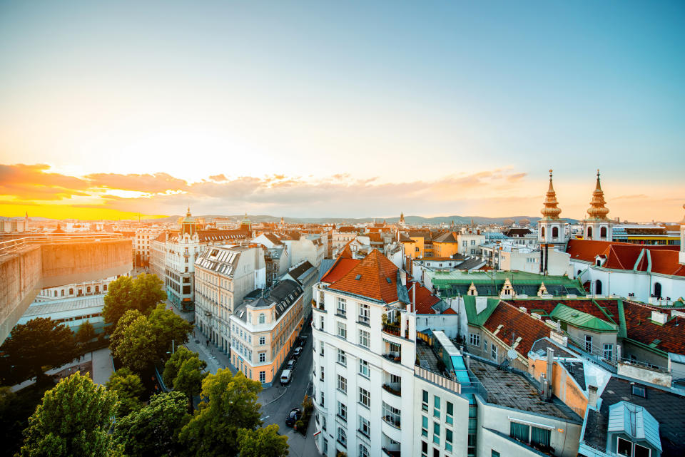 <a href="http://www.huffingtonpost.com/topic/vienna">Vienna</a>'s small population and low crime rates make it an ideal city, the report says.