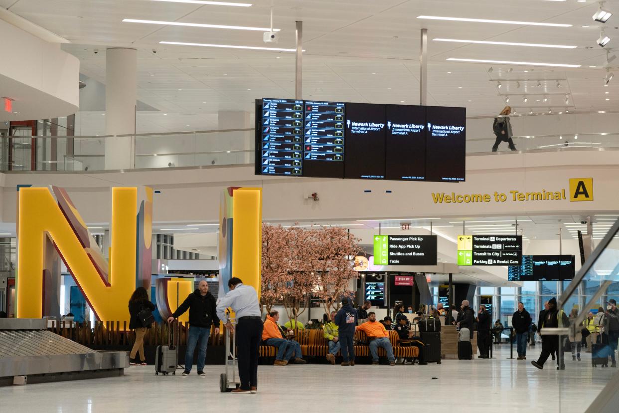 The new Terminal A opened to travelers at Newark Liberty Airport in January of 2023. It features state-of-the-art passenger amenities, local artwork, digital technology and dining and retail options provided by nearly 60 regional, national and global brands.