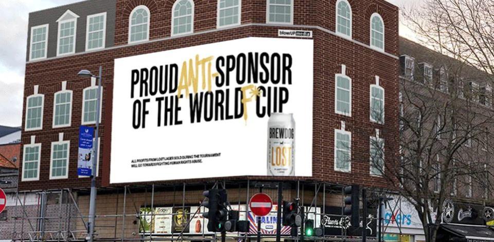 BrewDog World Cup 'anti-sponsor' campaign