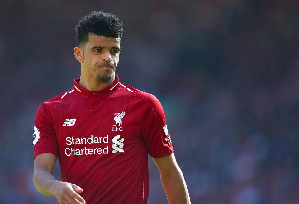 Liverpool’s Dominic Solanke is wanted by Crystal Palace (Dave Thompson/PA)