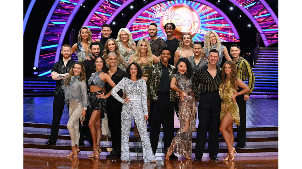 Rose Ayling-Ellis and Giovanni Pernice, Maisie Smith and Kai Widdrington, John Whaite and Johannes Radebe, Sara Davies and Aljaz Skorjanec, Max George and Katya Jones, Rhys Stephenson and Nancy Xu, Nadiya Bychkova, Janette Manrara, Neil Jones'Strictly Come Dancing' Live Tour photocall