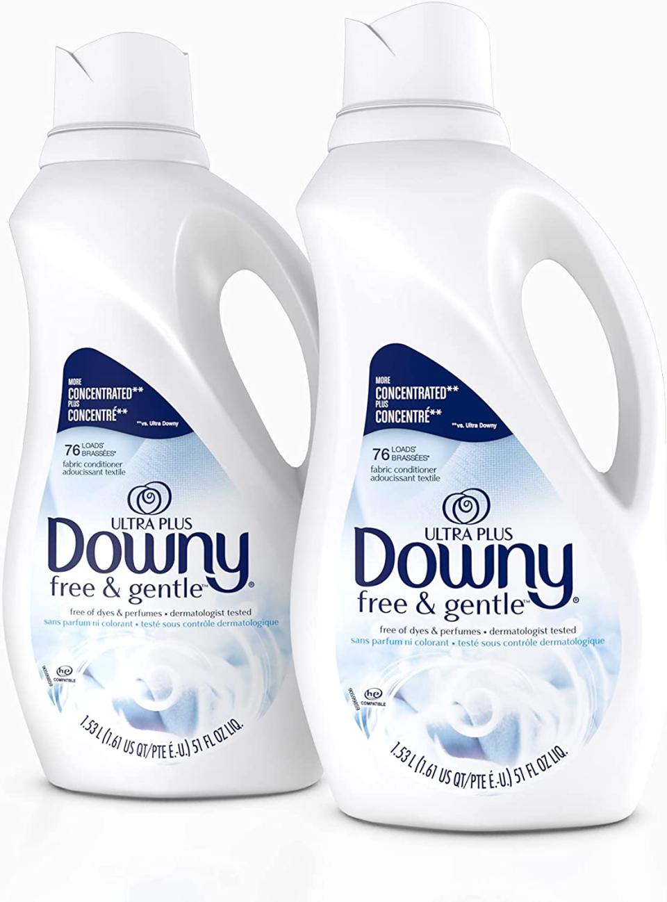 Natural fabric softener liquid