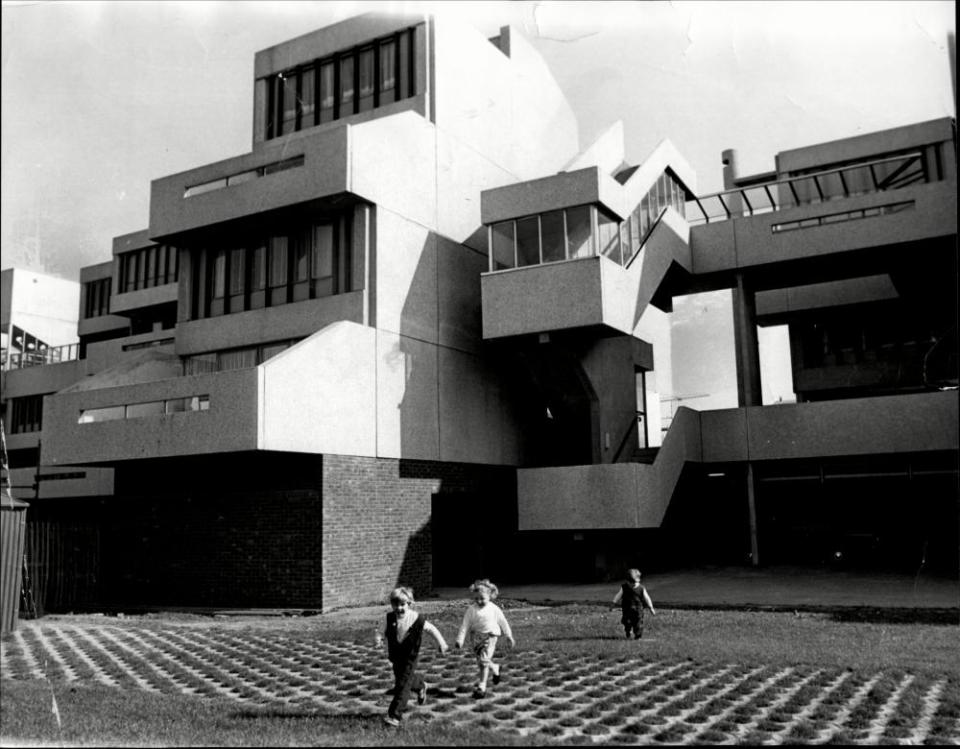 Thamesmead as seen in 1969.