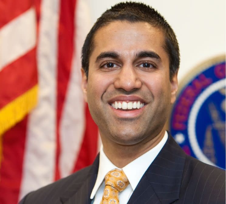 FCC Chairman Ajit Pai.