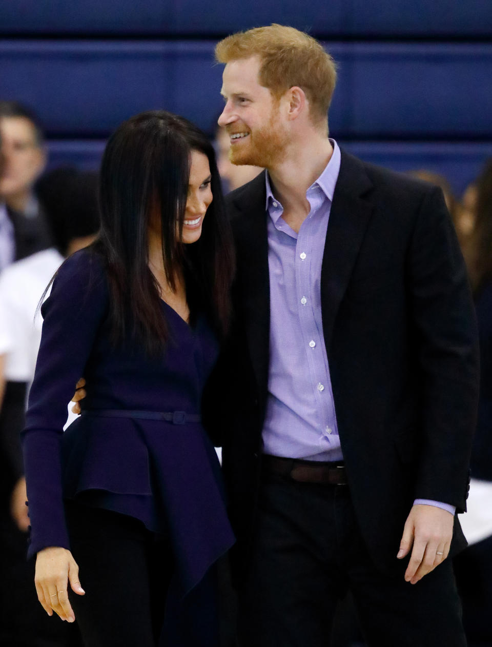 The Duke and Duchess of Sussex were on their way back from an event at Loughborough University. Source: Getty