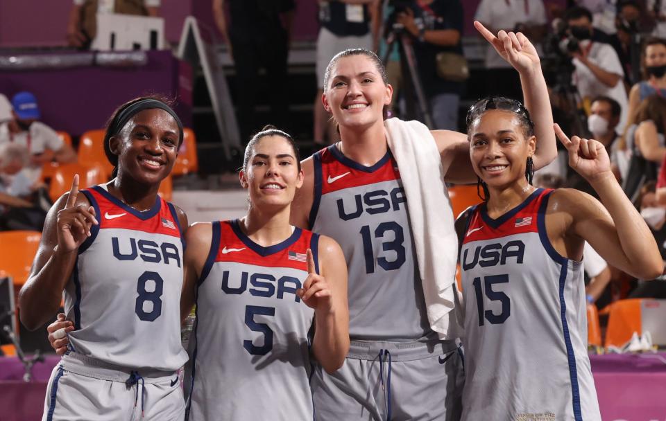 USA Takes First Gold Medal in 3-on-3 Basketball Debut