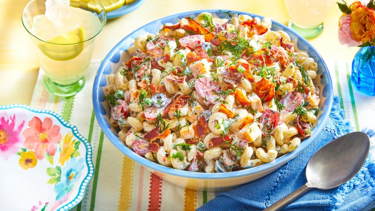 the pioneer woman's bacon ranch pasta salad recipe