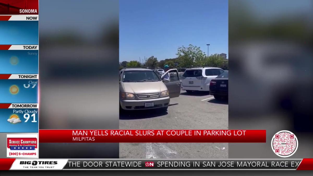 Video Captures Man Yelling Racial Slurs At Couple Outside California Walmart 