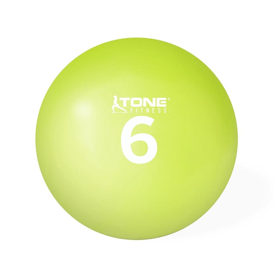 Tone Fitness Soft Weighted Toning Ball, $5