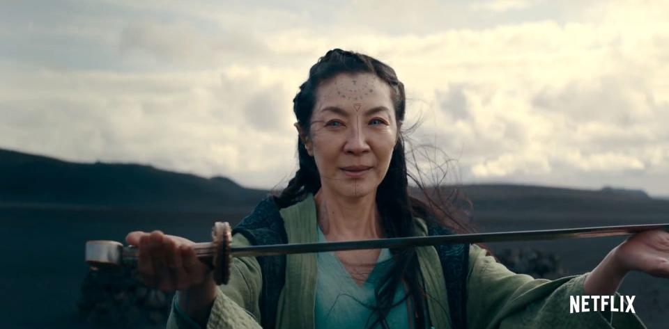 michelle yeoh, the witcher blood origin teaser