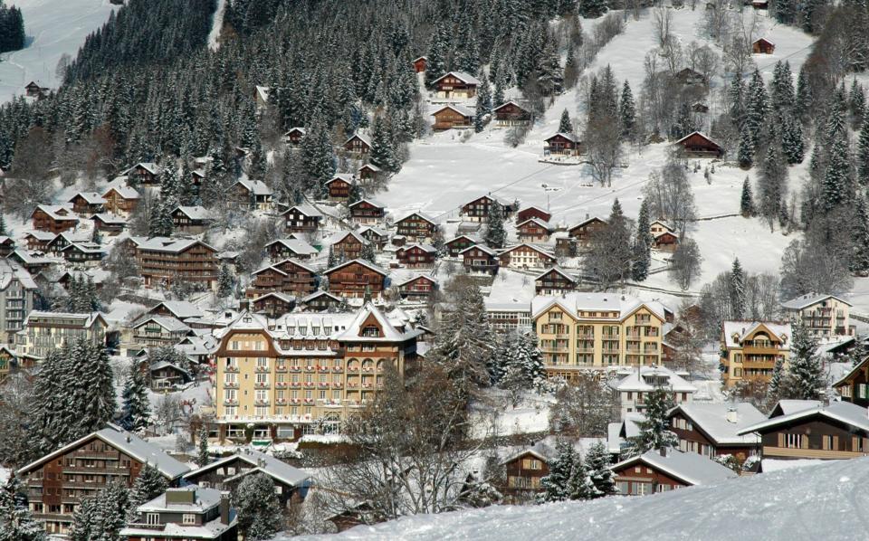 Swiss resort of Wengen