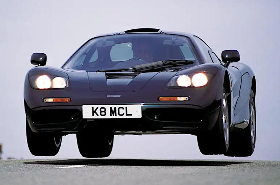 <p>The first McLaren designed entirely for the road (unlike the earlier race-derived <strong>M6 GT</strong>), was the 1990s <strong>F1</strong>, which had a larger engine than any McLaren since. Created by <strong>BMW</strong>, it had the same cylinder spacing of that company’s first production V12, introduced a few years earlier, but was, in BMW’s own words, “an independent solution in all components”.</p><p>At <strong>6064cc</strong>, it was the largest automotive engine BMW had produced up to the time, and has since been beaten in that respect only by one we’ll be meeting shortly.</p>