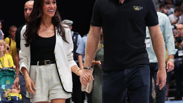 Meghan Markle wears a shorts suit and Chanel ballet flats for the Invictus  Games