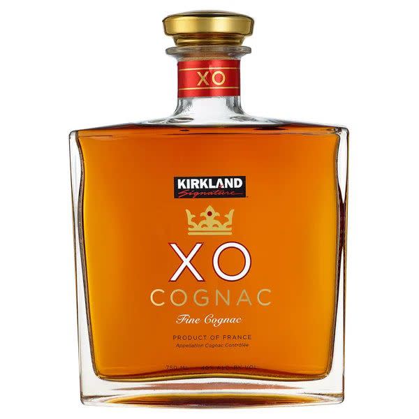 Bottle of Kirkland Signature Cognac XO