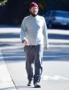 <p>Jason Segel takes a solo stroll on Wednesday in Los Angeles.</p>