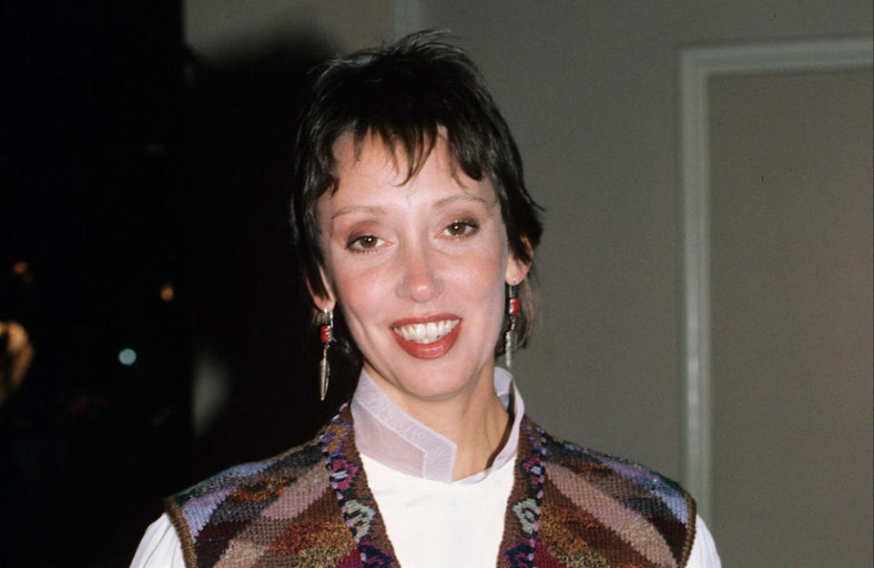 Shelley Duvall is ending her 20-year break from acting credit:Bang Showbiz