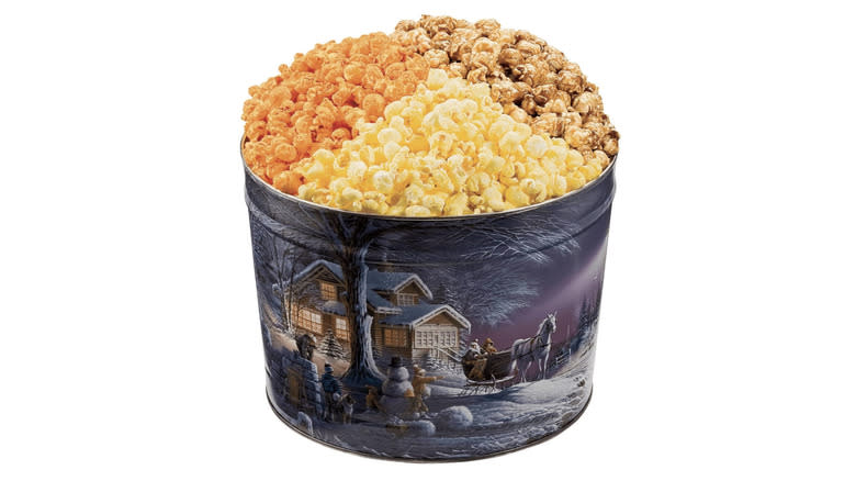 Wisconsin Cheeseman Popcorn Trio Tin