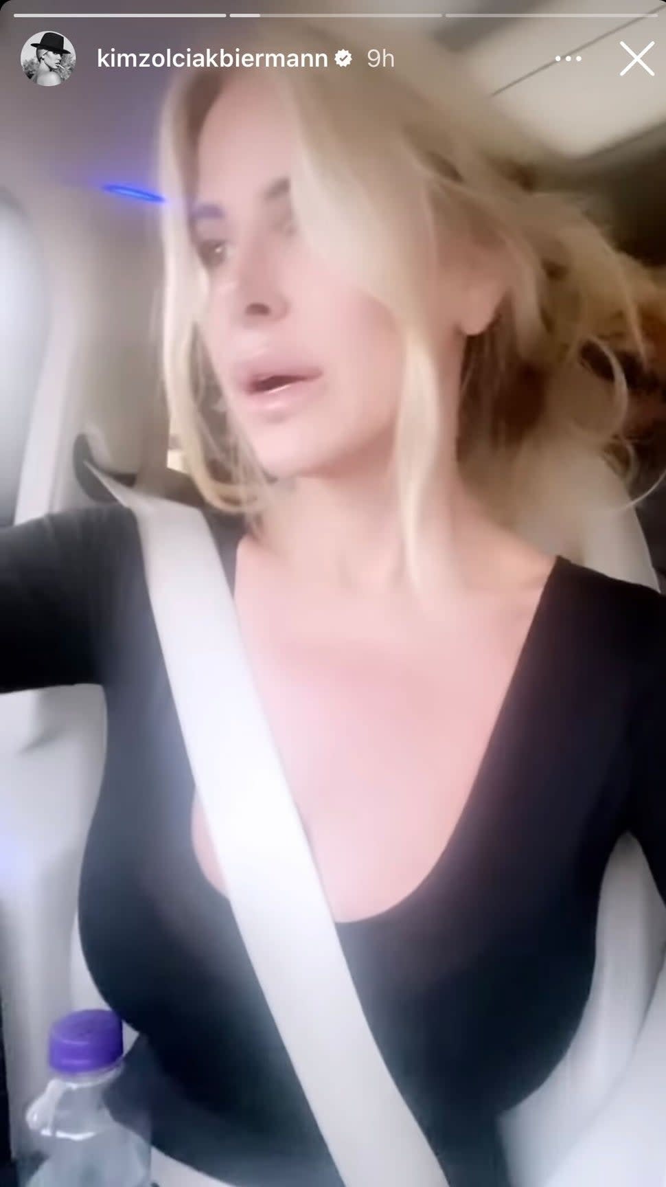 Kim Zolciak IG Story Singing