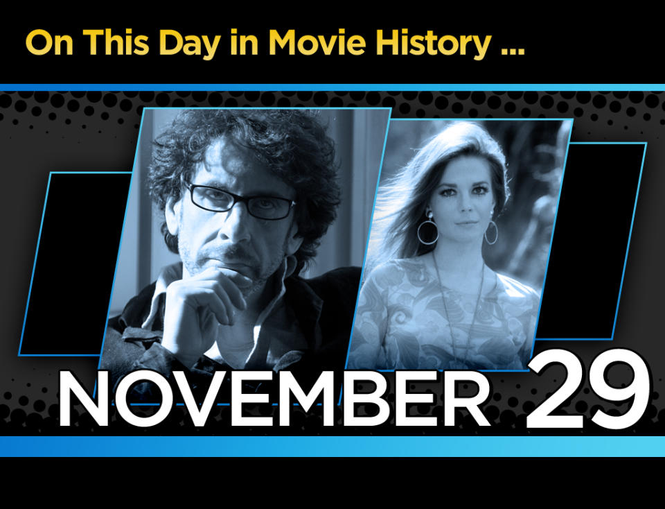 On this day in movie history November 29 Title Card