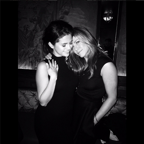 Jennifer Aniston and Selena Gomez