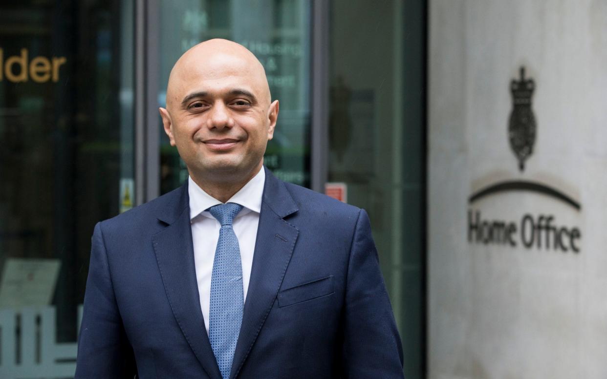 Sajid Javid, the Home Secretary, said his department would be 'looking to grant, nor refuse' applications - Copyright Â©Heathcliff O'Malley , All Rights Reserved, not to be published in any format without p