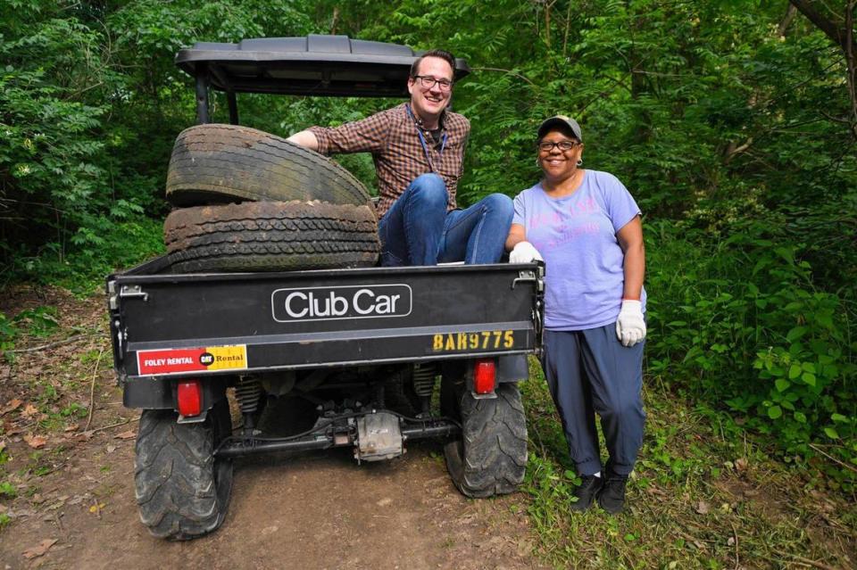 Jonathan Shorman, The Star’s lead political reporter, interviewed the Rev. Stacy Evans for a June story about efforts to clean up and preserve the Quindaro Ruins in Kansas City, Kansas.