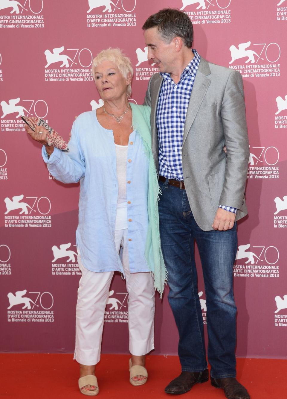 Judi Dench and Steve Coogan.