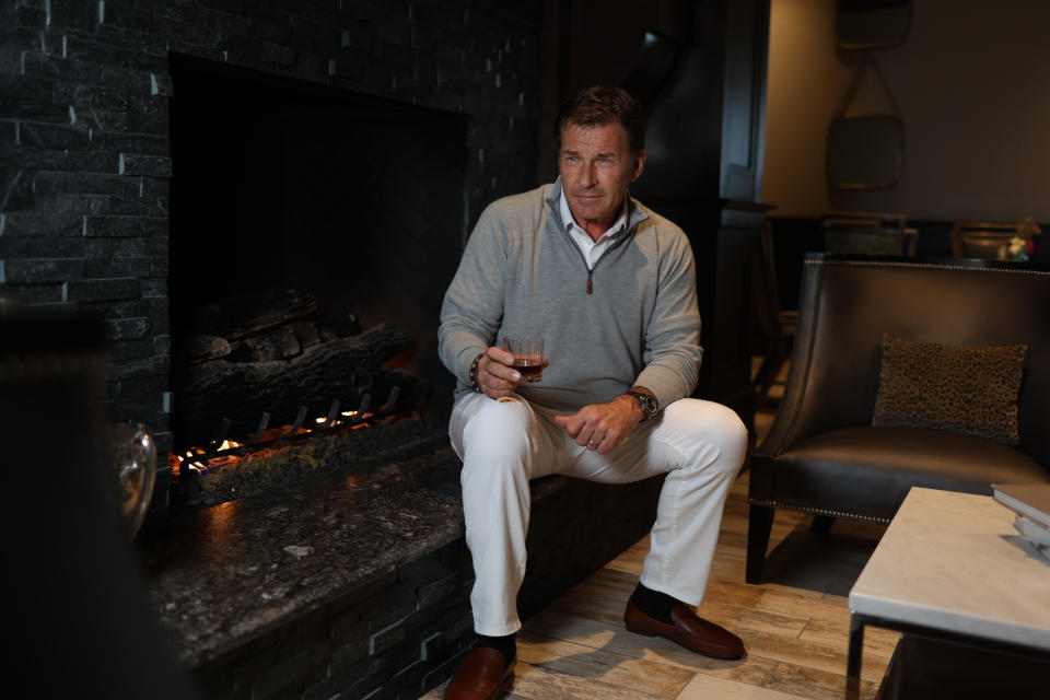 Faldo describes his personal style as classic.