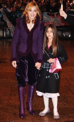 <p>Chris Harding/Getty Images</p> Madonna and Lourdes Leon