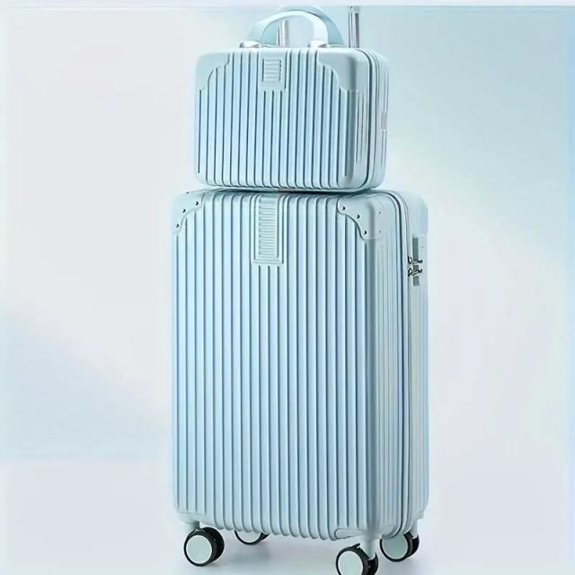 Mini Travel Suitcase Wheels Covers Simple Silicone - Temu