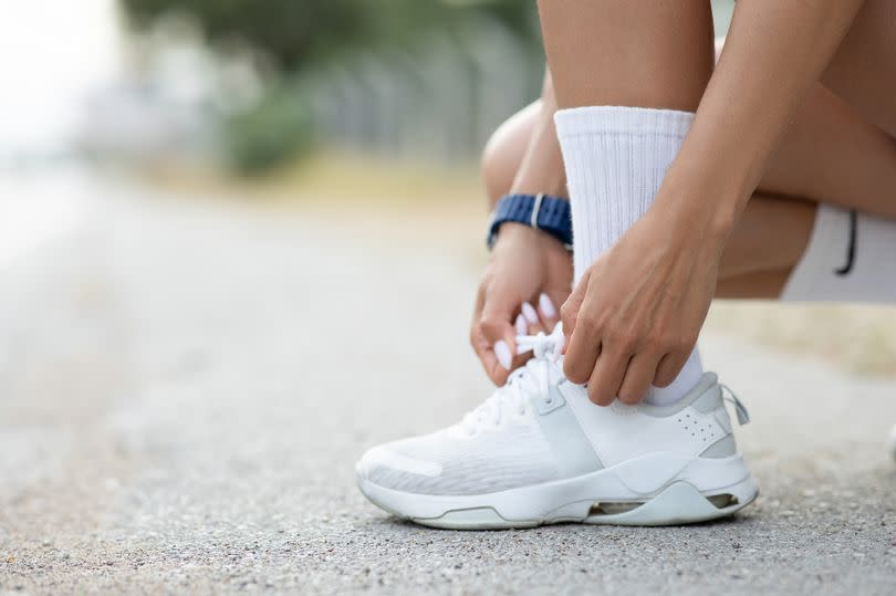 White socks are a wardrobe staple but they can quickly become dirty and stained