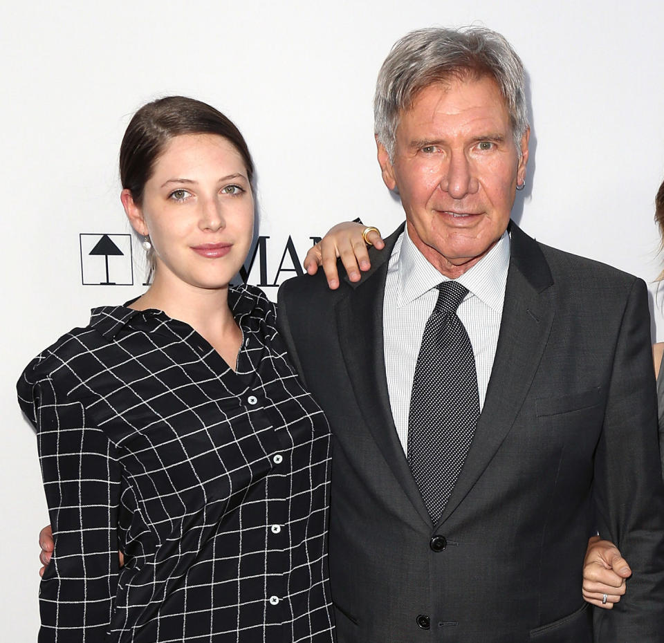 Georgia Ford, Harrison Ford, 2018. Image: Getty