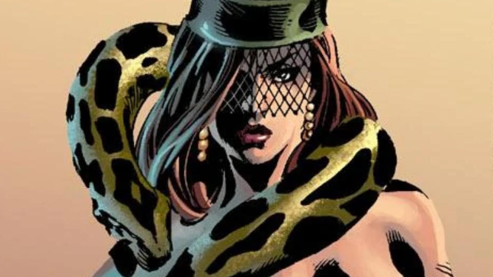 Serpent Squad's Princess Python from Marvel Comics