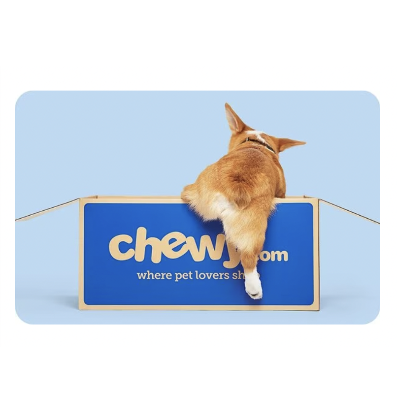 <p><a href="https://go.redirectingat.com?id=74968X1596630&url=https%3A%2F%2Fwww.chewy.com%2Fchewy-egift-card%2Fdp%2F271041&sref=https%3A%2F%2Fwww.esquire.com%2Flifestyle%2Fg45721803%2Fbest-gifts-for-dog-lover%2F" rel="nofollow noopener" target="_blank" data-ylk="slk:Shop Now;elm:context_link;itc:0;sec:content-canvas" class="link ">Shop Now</a></p><p>eGift Card</p><p>chewy.com</p><p>$100.00</p>
