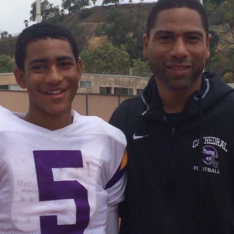 <p>Craig Young Instagram</p> Bryce Young with his father Craig Young.