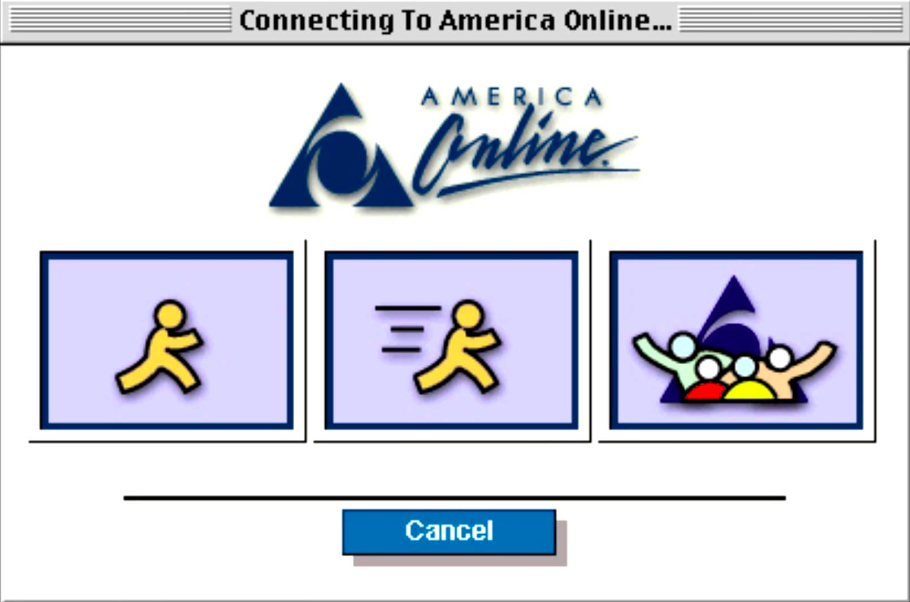 Waiting for AOL Dial-Up