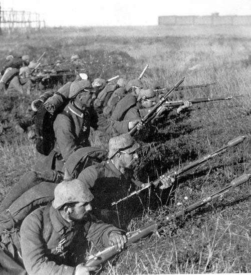 german troops at Battle of the Marne