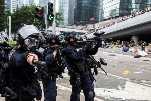 Hong Kong witnessed the worst political violence in a generation as police fought largely young demonstrators opposed to a controversial extradition bill