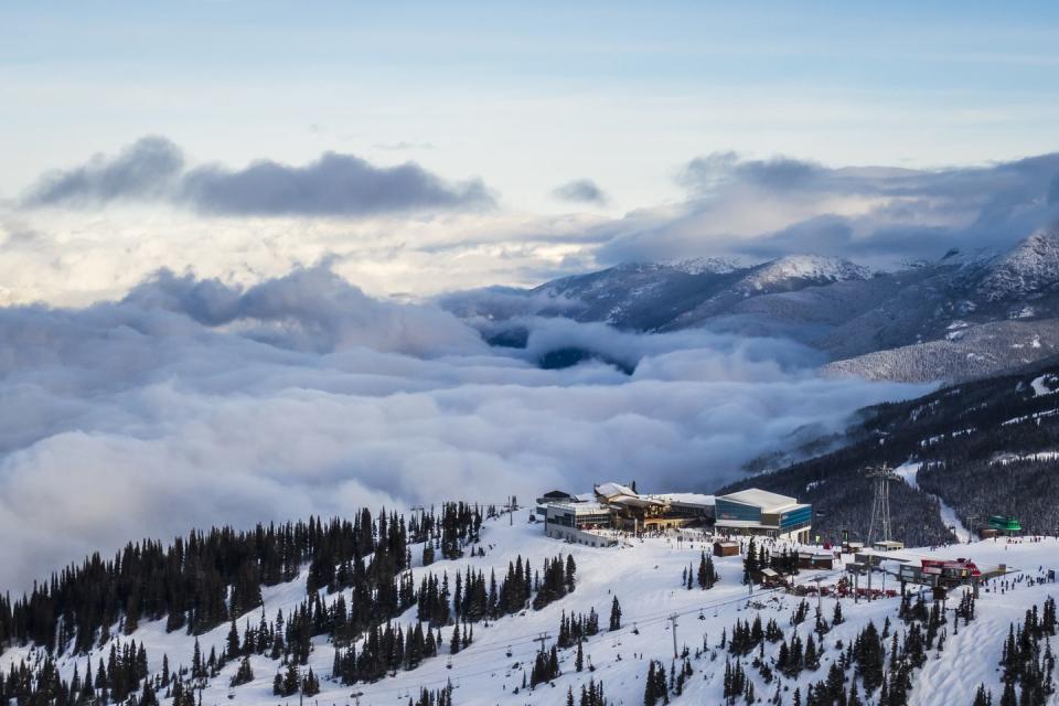 4) For Skiers: Whistler Blackcomb in British Columbia, Canada